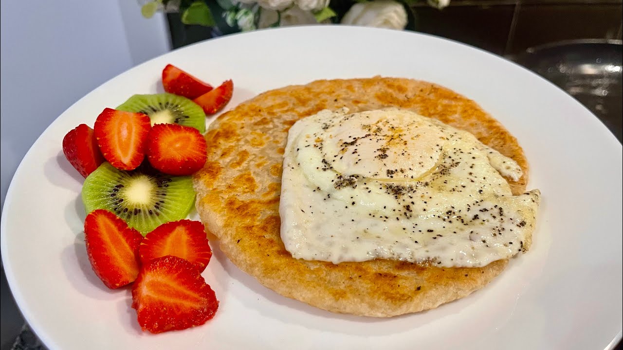 Sunny side up egg | with paratha | easy and quick breakfast