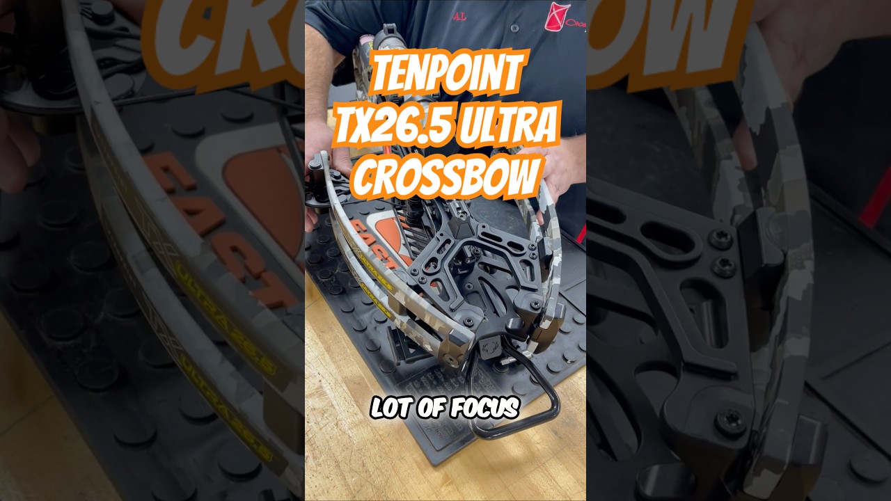 Ознакомьтесь с TenPoint TX 26.5 Ultra на CrossbowExpert.com — компактный, быстрый и точный! 