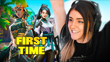 COD Girl Plays VALORANT for the First Time