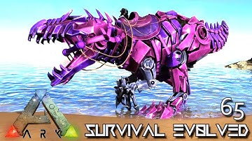 ARK: SURVIVAL EVOLVED - BABY TEK GIGANOTOSAURUS BREEDING GIGA !!! E65 (MODDED ARK EXTINCTION CORE)