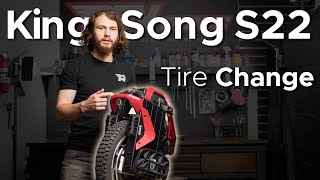How To Change The Tire On A King Song S22