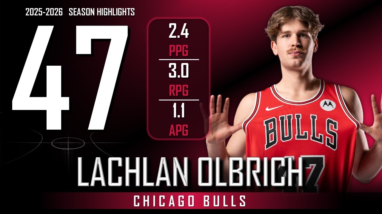 Lachlan Olbrich || 2025-2026 Chicago Bulls Highlights