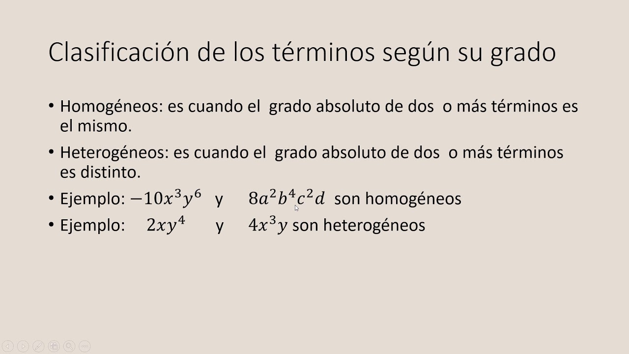 Término Parte 3: Homogéneos y heterogéneos - YouTube