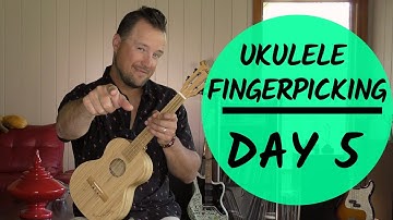 5 Day Series | Ukulele Fingerpicking Patterns | Day 5 | Tutorial + Play Along