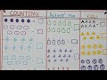 Learn Counting With Fun /Ginti Karna  Sikhey,Counting Activity For LKG,UKG Kids