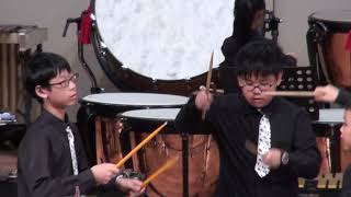 2018-11-19新北市107學年度學生音樂比賽  打擊樂合奏