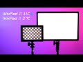 Meet the new nanlite mixpad ii 11c  mixpad ii 27c led panel lights