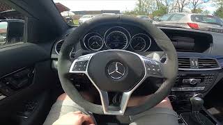 How to Enable or Disable Dipped Beam in Mercedes C W204 C63 AMG ( 2011-2014 ) | Turn Headlights Off