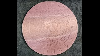 Detailed CNC Wheel carve Project