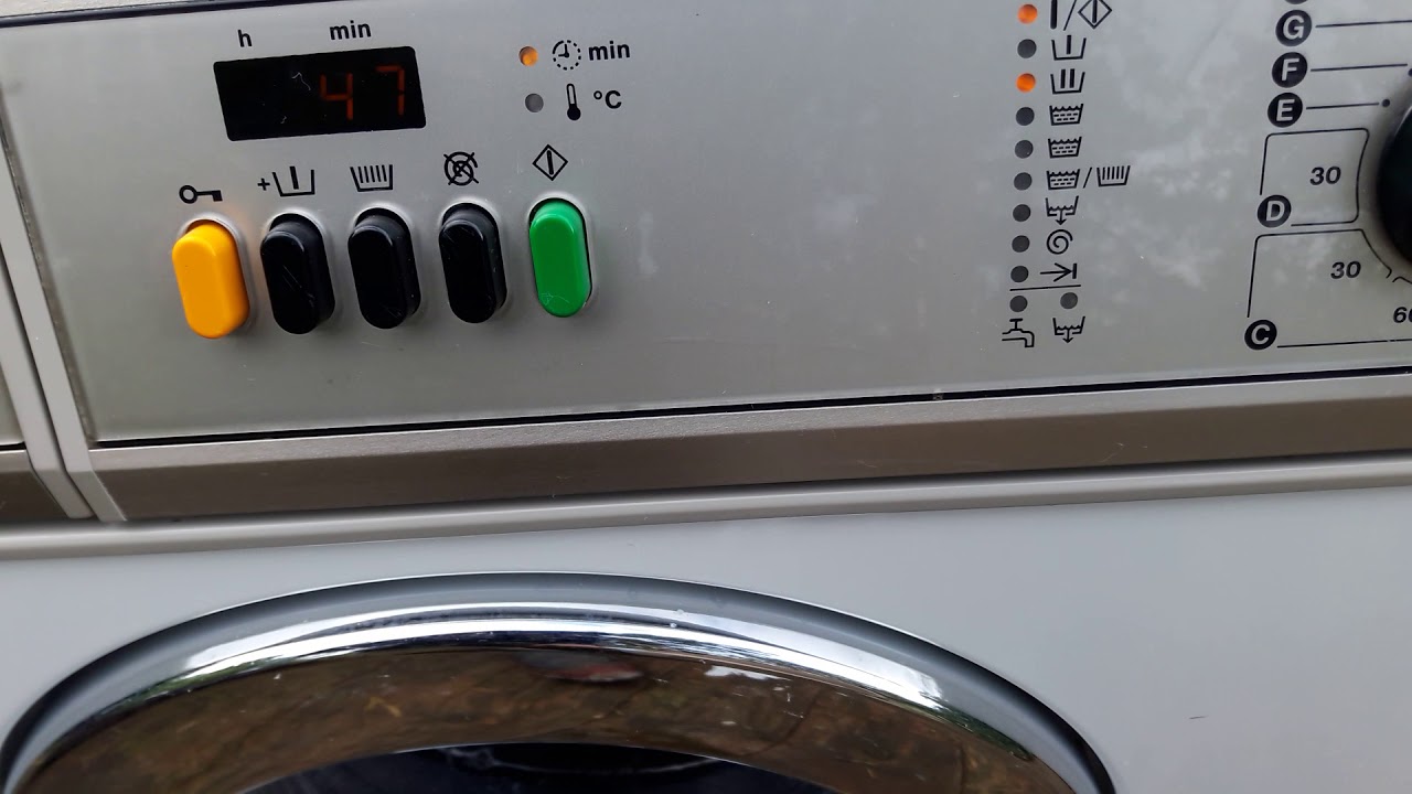 Miele WS 5425 professional washing machine testing 2 YouTube
