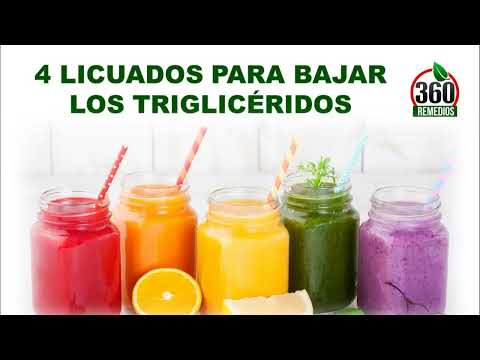 4 Licuados Para Bajar Los Trigliceridos
