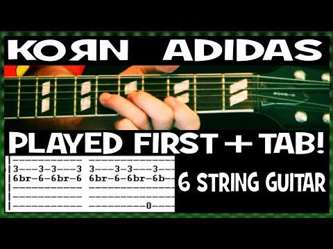 korn adidas guitar pro