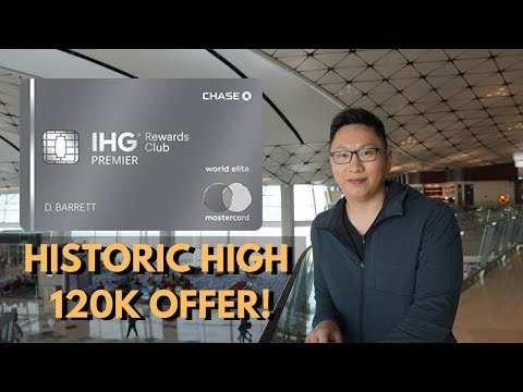 Chase Ihg Premier 120k Offer Historic High Youtube