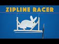 Young Engineers: Zipline Racer - Fast and Fun DIY STEM Project for Kids and Students