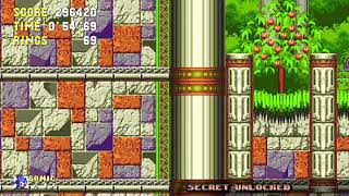 Sonic 3 A.I.R. - Uh... what?! (Marble Garden glitch)