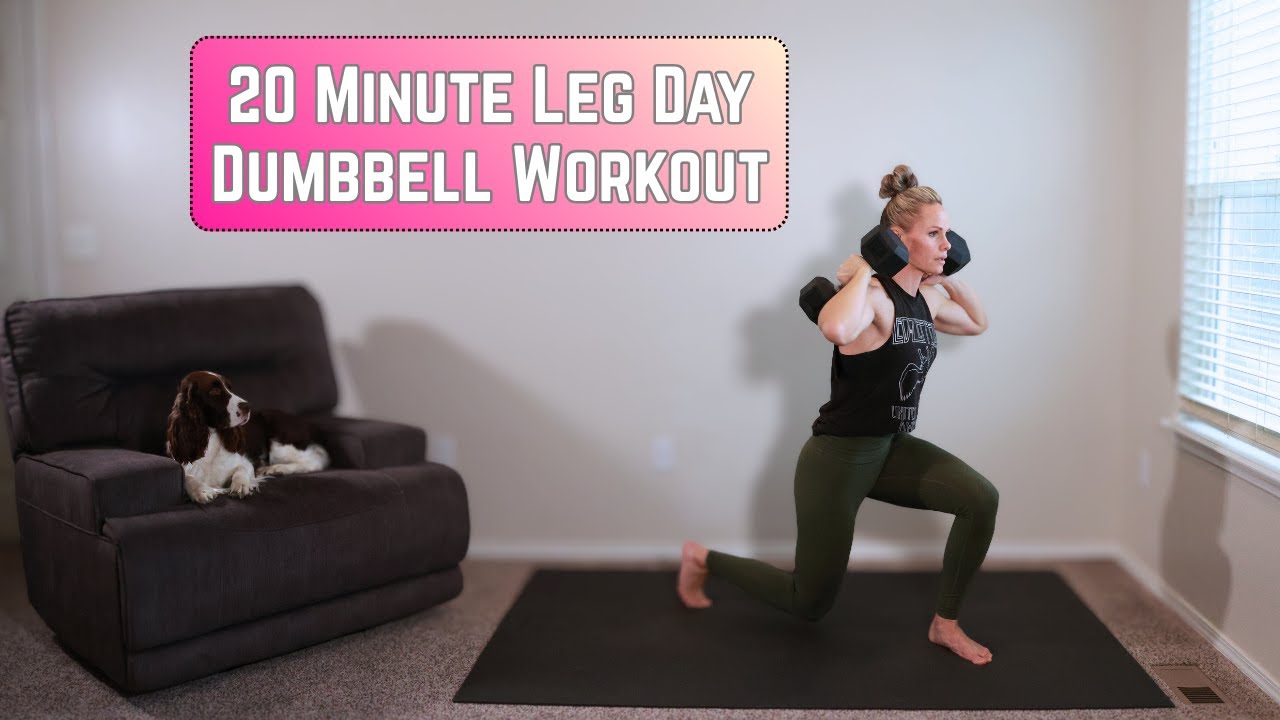 20 MINUTES Leg Day Workout - YouTube
