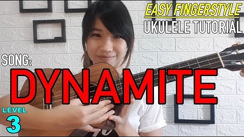 [ENG SUB][EASY FINGERSTYLE] BTS - Dynamite (ukulele tutorial) by Yohanna Liang