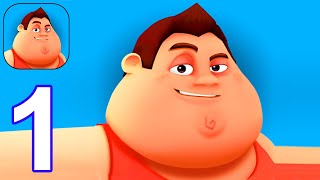 Fit the Fat 2 - Gameplay Part 1 Tutorial (Android, iOS) screenshot 1