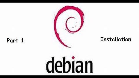 [How to use Debian 9.3.0] Part 1: Installation