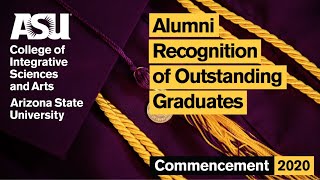 Recognition of Outstanding Graduates & ASU Alma Mater