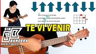 Te Vi Venir Sin Bandera (Ukulele Tutorial) - YouTube