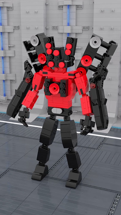 (NOT LEGO) Building Blocks Titan Speakerman Satisfying Speed Build