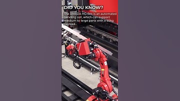 AMADA HG-Rm Robotic Bending Machine #shorts