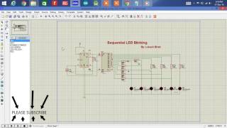 How to blink sequential LEDs using 555 timer screenshot 4