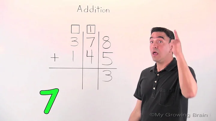 Addition with Regrouping: 3 Digit / My Growing Brain