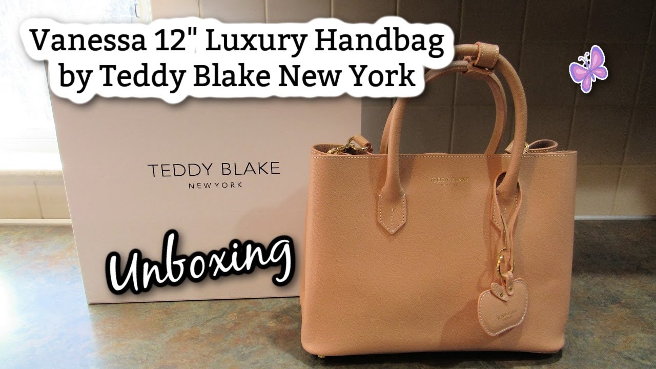 ad Vanessa Palmelatto 12 Handbag Unboxing, Luxury Handbags by Teddy Blake.  The link to my  channel is on my…