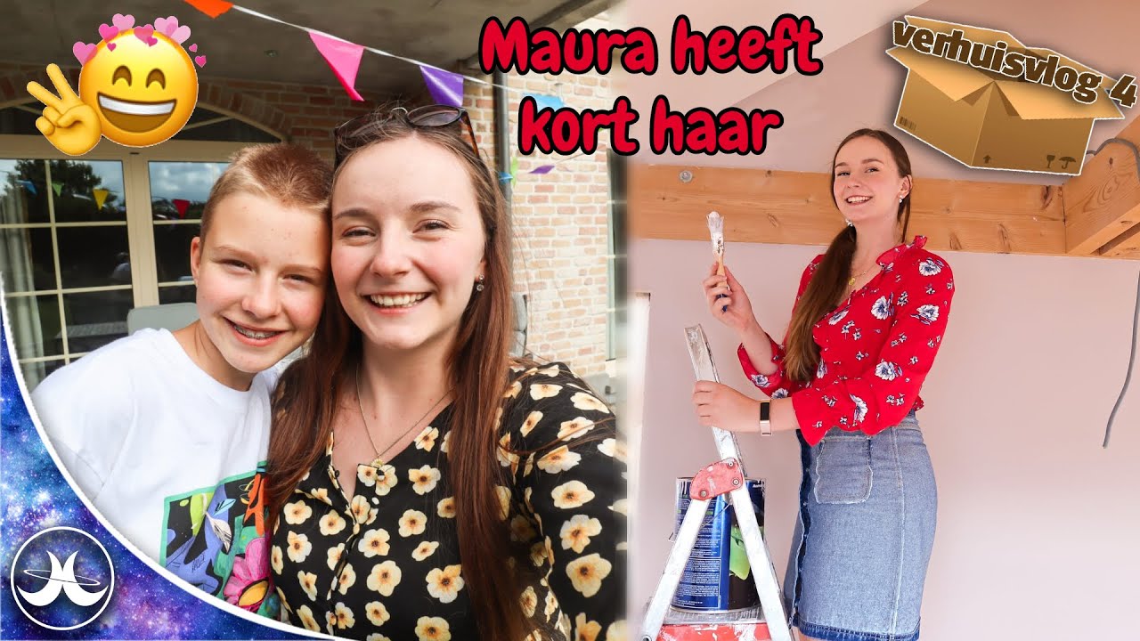 MIJN KAMER SCHILDEREN & ZUSJE MET KORT HAAR | 