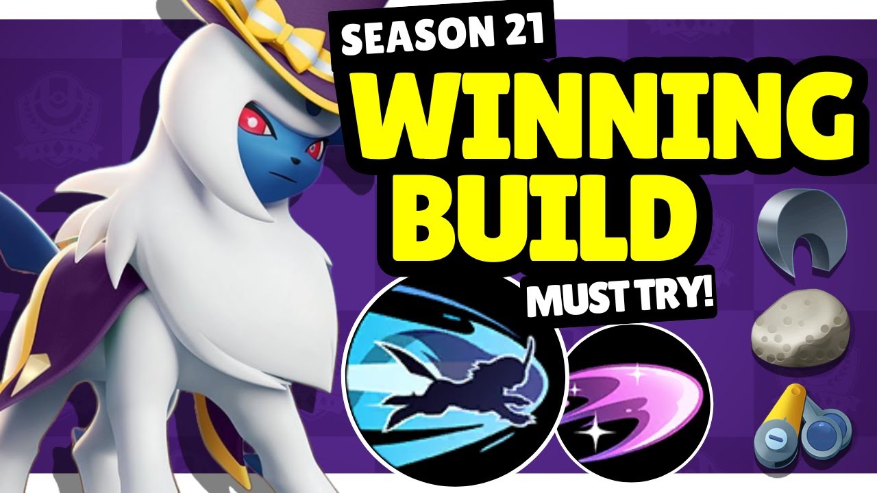 New Pokemon Unite Gameplay With Absol | Master Rank Battle Season 21 ...