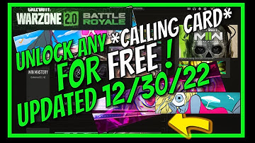 *UPDATED* CALLING CARD GLITCH IN MW2/WARZONE 2/DMZ! FREE *NEW* UNLOCK ALL CALLING CARDS GLITCH!