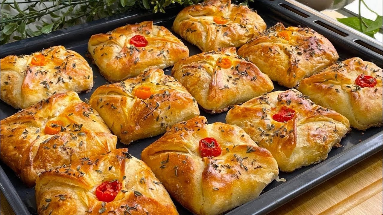 دون ختمار حضريهم دفعة واحدة⁉️مسمن معمر فالفرن مقرمش بعجين سحري❗️وحشوة خطيرة متشبعوش منها