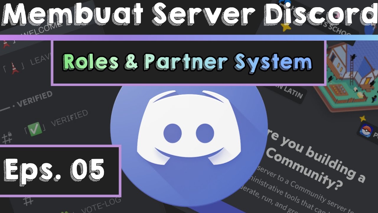 Cara membuat server discord keren Roles & System Partnership Server