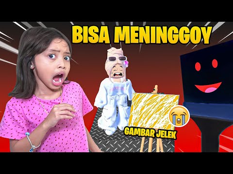 LEIKA JADI PEMENANG DI GAMBARAN PALING BAGUS 😱😨DRAW OR DIE ROBLOX [ROBLOX INDONESIA]