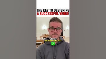 Designing A Successful Venue! | The Venue RX #shorts