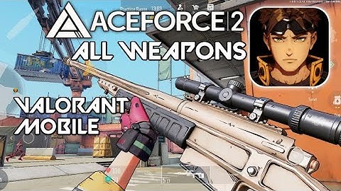 Ace Force 2 - All Weapons 2024