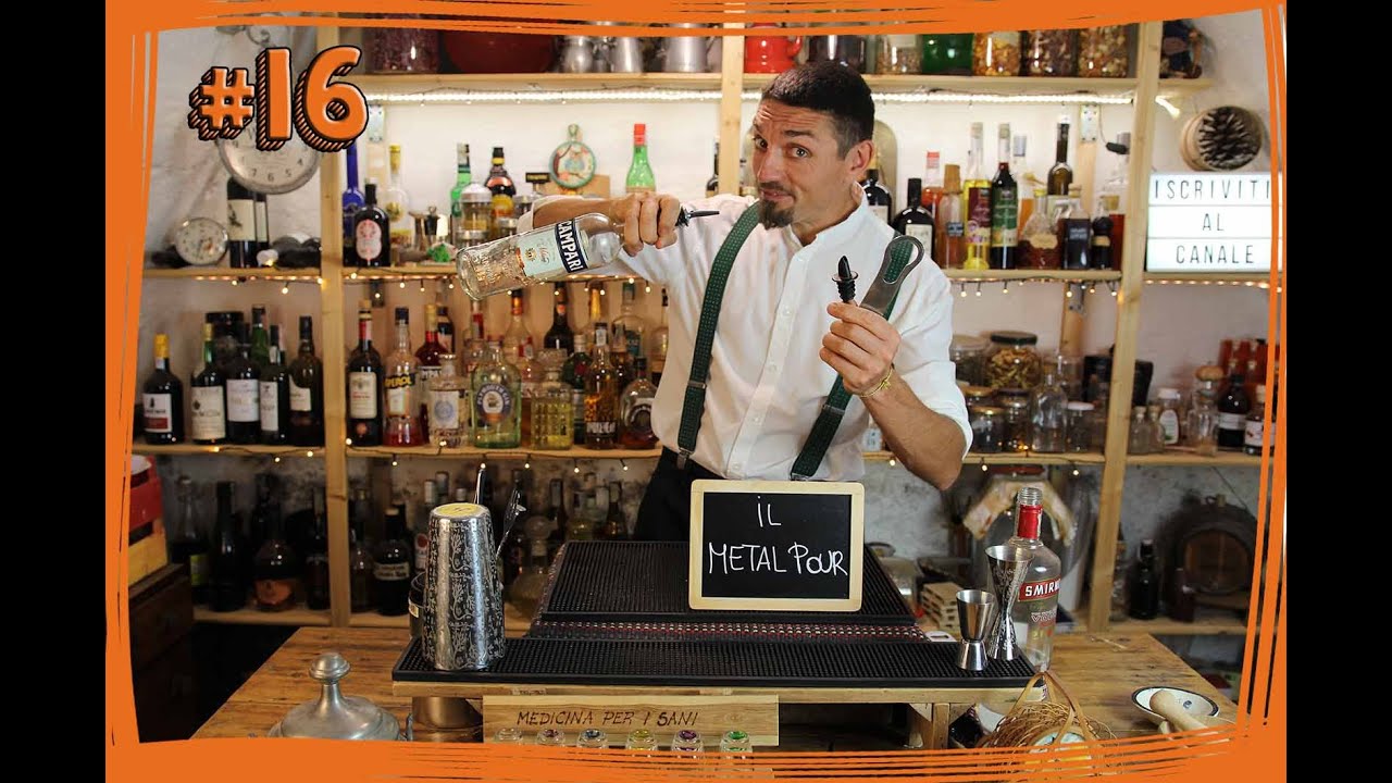 #16 ABC del Bartender - Tutto quello che devi sapere sul METAL POUR e sul suo corretto utilizzo