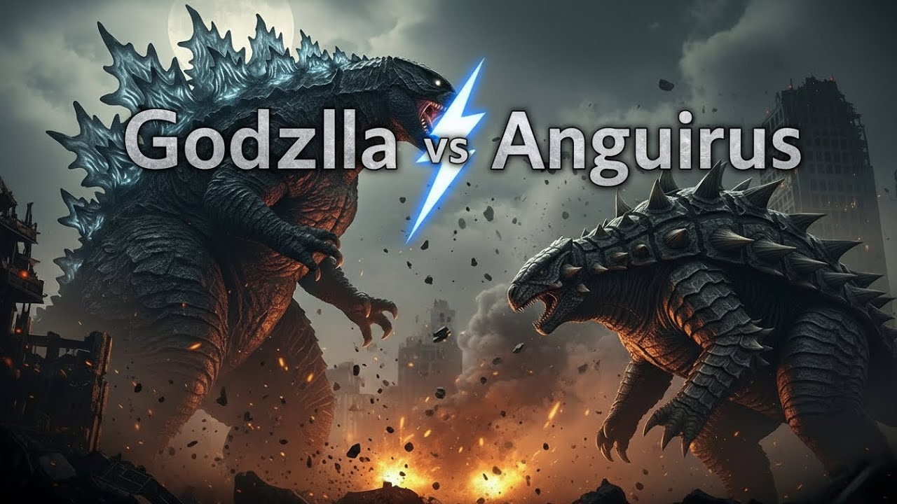 🔥 Godzilla vs Anguirus – One of Them Will Fall !🔥