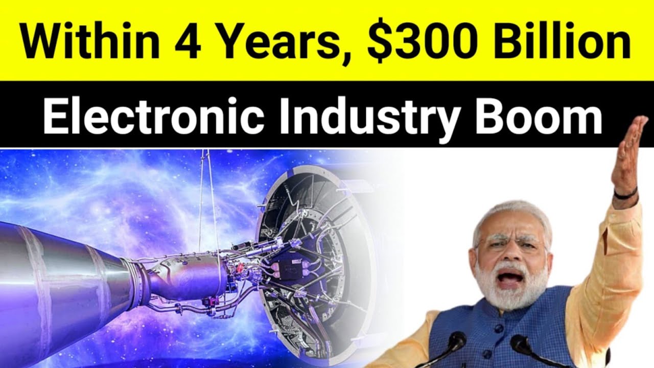 INDIA's Electronics manufacturing to BOOST $300 Billion in 4 years 🔥 "Make in INDIA"