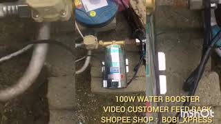 100w Household Water Pressure Booster Pump Automatic