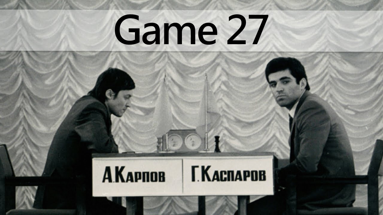 Kasparov is on the verge of collapse / World chess championship 1984 ...