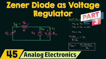 Zener Diode as Voltage Regulator (Part 3)
