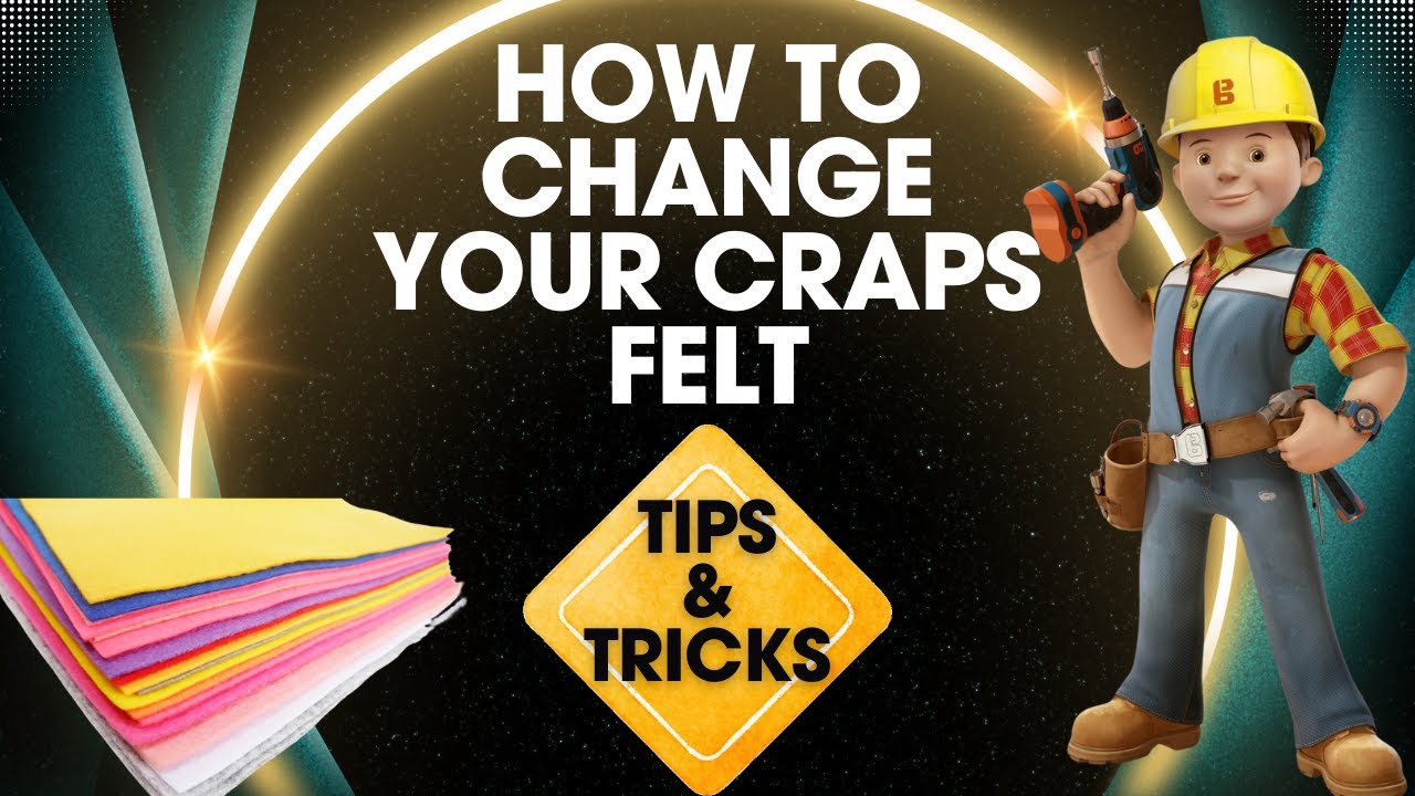 craps-table-makeover-how-to-change-your-craps-felt-youtube