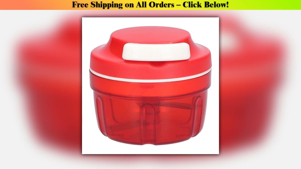 Manual Vegetable Cutter Drawstring Vegetable Chopper Multifunctional Meat Blender Kitchen Supplies