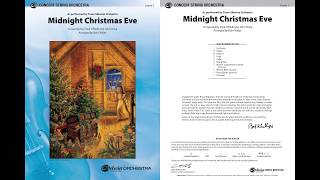 Midnight Christmas Eve, arr. Bob Phillips -- Score &amp; Sound