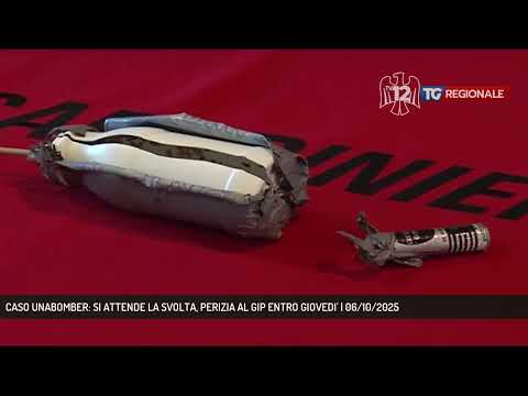 CASO UNABOMBER: SI ATTENDE LA SVOLTA, PERIZIA AL GIP ENTRO GIOVEDI' | 06/10/2025