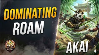 INSANE Roam lane DOMINATION!!!! | Akai | S40 Ranked | MLBB