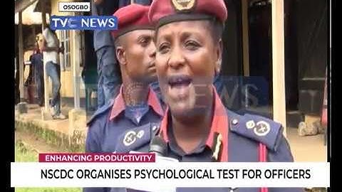 NSCDC organises Psychological test for Officers in Osun